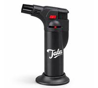 Tala Mini Cooks Blow Torch Black Compact Kitchen Gas Torch for Caramelising Creme Brulee Baking Grilling and Finishing Food Adjustable Flame Easy One Hand Use for Home Cooking and Desserts