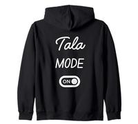 Tala Mode On Name Zip Hoodie