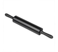 Tala Non-Stick Rolling Pin in Black 46cm x 6cm - Comfortable Handles, Non-Stick Surface, Uses Less Flour
