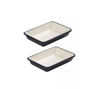 Tala Originals Indigo & Ivory Enamelled Roaster 21cm in Blue Tala Blue