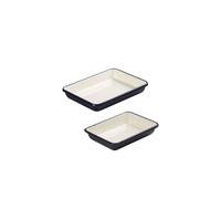 Tala Originals Indigo & Ivory Enamelled Roaster Set Tala Indigo