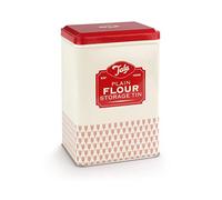 Tala Originals Plain Flour Tin, Cream - Tin Retro Storage Baking - plain flour tin tala originals retro storage baking