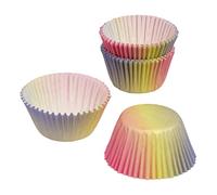 Tala Paper Cupcake Cases, Pack of 32 Eco-Friendly Baking Cases, Ombre Design, Standard Size Cupcake Liners