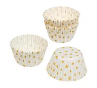Tala Paper Cupcake Cases, Pack of 32 Eco-Friendly Baking Cases, Small Stars Design, Standard Size Cupcake Liners