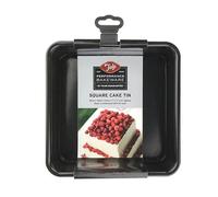Tala 10A10662 Performance Square Cake Tin , Black , 18 x 18cm (Package may vary)
