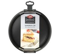 Tala Performance, Loose Base Round Sandwich Cake Tin, Professional Gauge Carbon Steel with Eclipse Non-Stick Coating, 21.6 cm Cake Pan; Ideal for Cakes, sponges and Tiered Cakes, 21.6x21.6x5.0