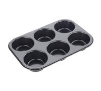 Tala Performance, 6 Cup Jumbo Muffin Tin, Professional Gauge Carbon Steel with Eclipse Non-Stick Coating, 32.8x22.4x4.16