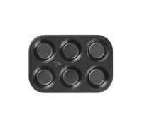 Tala Performance 6 Cup Non-Stick Muffin Pan Black