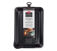 Tala Performance Large Roaster with Pouring Lip, Professional Gauge Carbon Steel with Eclipse Premium Non-Stick Coating, Measures 35.8 cm x 25.6 cm x 6 cm and BPA and PTFE Free