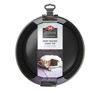 Tala Performance, Loose Base Round Deep Cake Tin, Professional Gauge Carbon Steel with Eclipse Non-Stick Coating, 25 cm / 10" Cake Pan; Ideal for Celebration Bakes