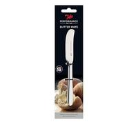 Tala Performance Stainless Steel Butter Knife, Stainless Steel with Mirror Polish Finish, Dishwasher Safe, Metallic Silver, 16.3 x 2 x 0.5 cm