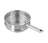 Tala Performance Stainless Steel Multi Steamer with Long Handle, fits 16, 18 and 20cm saucepans. Made in Portugal, with Guarantee, Metallic Silver