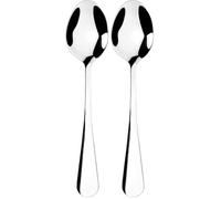 Tala Performance Stainless Steel Teaspoons, Rust and Stain Resistant, Non-Slip Grip, Dishwasher Safe with a Mirror Polish Finish, Contemporary Design Made to Traditional Standards (Pack of 2)