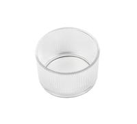 Tala Ribbed Glass Ramekin, 190ml Oven Safe Dessert Bowl, Classic Glass Cup for Baking, Serving, & Meal Prep, Heat Resistant, Dishwasher Safe