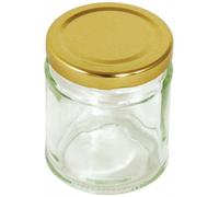Tala Round Preserving Jar Gold/clear (One Size)