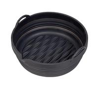 Tala Round Silicone Air Fryer Liner 21.5 dia. x 9cm- Non-Stick, Heat-Resistant, Easy to Clean - Perfect for Air Fryers, Collapsible and Space Saving- Comes With Pouring Lip