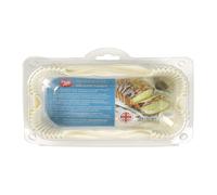 Tala Siliconised 2Lb Loaf Liners,Non-Stick Greaseproof Paper for Baking Bread, Pastries and Cakes, Heat Proof up to 230 Degrees, Pack of 40 Liners in Each Pack, BPA Free