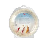 Tala Siliconised Cake Tin Liners, Non-Stick Paper Liners for Quick and Easy Release When Baking Bread and Cakes Products, 18cm / 7 Inch Diameter