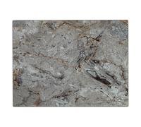 Tala Smoky Marble Design Toughened Glass Chopping Board and Work Top Saver, Non-Slip Multi-Functional Tool for Protecting Work Surfaces While