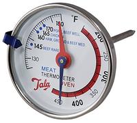 Meat and Oven Thermometer - Silver
