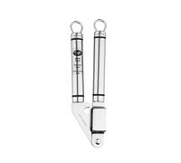 Tala Stainless Steel Garlic Press, Essential Tool with Ultra Fine Mesh for Crushing Garlic and Ginger for Cooking, Easy to Clean, Dishwasher Safe