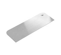 Tala Stainless Steel Icing Scraper and Icing Smoother, Essential Cake Icing Accessory for Seamless Crumb Coats, Butter Cream, and Royal Icing Application, Metallic Silver, Large, 25.5 cm