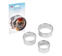 Tala Stainless Steel Pastry Cutters, Set of 3 Cutters in Different Sizes