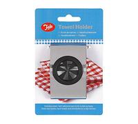 Tala Stainless Steel Tea Towel Holder, Perfect tool for storing your Kitchen Tea Towels close and to hand with Self Adhesive Lable these can be located on on flat surface with ease