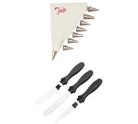 Tala Steel Spatulas and Icing Bag Set Multi