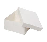 Tala White Cardboard Cake Box (Single Piece) | 25.4 X 25.4 X 15 cm | Transporting and Storing Cakes, Pastries and Desserts