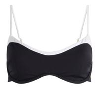 TALA Women's Contrast Underwired Bikini Top Shadow Black