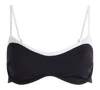TALA Women's Contrast Underwired Bikini Top Shadow Black Small