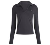 TALA Women's Dayflex Polo Long Sleeve Top Midnight Navy
