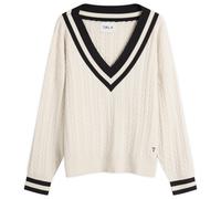 TALA Women's Oversized Cricket Jumper Ivory