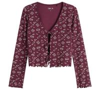 TALA Women's Sleep Lounge Tie Cardigan Port