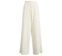 TALA Women's Sleep Lounge Wide Leg Trousers Ivory Printed