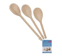 Tala Wooden Spoon Set, FSC Beechwood, Cooking and Baking Need and Perfect for use with Non-Stick Bakeware