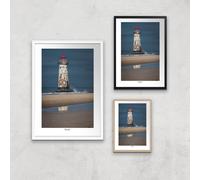 Talacre Lighthouse Giclée Art Print - A3 - Print Only