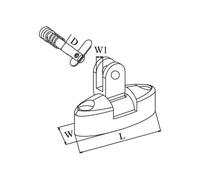 Talamex Dropnose Pin Support