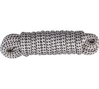 Talamex Mooring Line Ø 14 Mm Length 10 M Black / White Polyester