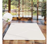Talatex Natural Latex Mattress Topper- Single & Double Sizes| 100% Organic | 7 Massage Zones | Ideal for Students, Renters & Small Spaces | Medium Firm Support, Helps Relief Back Pain (150x200x7.5cm)