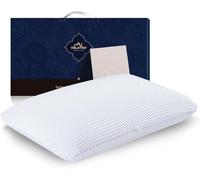 Talatex Super Comfort Back And Side Sleepers Pillow, Natural Latex Helps Relief Neck And Shoulder Pain, With Removable Pillowcase & Breathable Ventilated Design