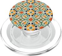 Talavera Mexican Pattern Azulejo Boho Cute PopSockets PopGrip for MagSafe