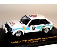 Talbot Rally Monte Carlo 1981, 1:43 - IXO