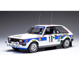 Talbot Sunbeam Lotus #16 Rally Monte Carlo 1981 Frequelin/Todt 1:24 Model