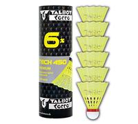 Talbot-Torro Badminton Shuttlecock Tech 450, yellow/red
