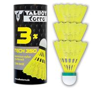 Talbot-Torro Tech 350, Nylon Shuttlecocks, Tube of 3 pcs.