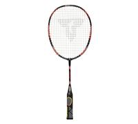 Talbot Torro ELI Mini Badminton Learning Racket, Shortened Length 53 cm, Learning Handle, Drop Head, Ideal for Sport and School Training, Black/Yellow/Red, 419612