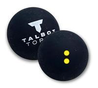 Talbot Torro Squash Balls - Set of 2 - Double Yellow/Superslow - Diameter 39.5 mm, 24 g - Perfect for Tournaments & Professional Training
