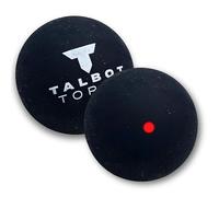 Talbot Torro Squash Balls - Set of 2 - Medium/Red - Diameter 39.5 mm, 24 g - Perfect for Advanced Players & Dynamic Ball Changes